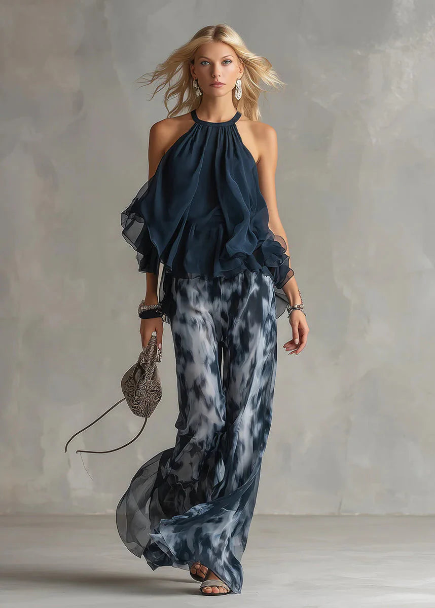 Azélie | Ensemble chic pantalon ample